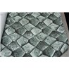 Marburg|Wallpaper greenish-gray stone mosaic|Wallpaper
