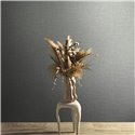Marburg|Wallpaper smooth textile effect in modern gray and green|Fabric Imitation