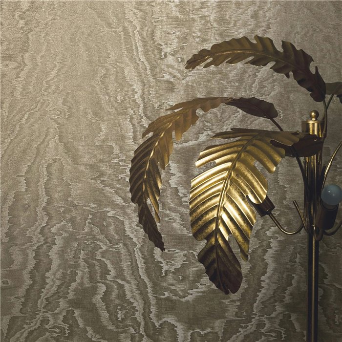 Marburg|Wallpaper modern golden silk effect|Metallics