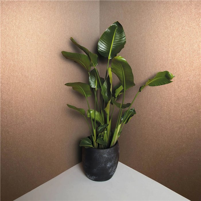 Marburg|Wallpaper smooth modern orange chrome effect|Wallpaper