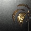 Marburg|Wallpaper smooth anthracite gray chrome effect modern|Wallpaper