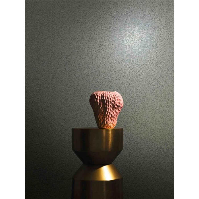 Marburg|Wallpaper hammered silver-gray metal plate|Metallics