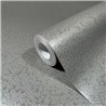 Marburg|Wallpaper hammered silver-gray metal plate|Metallics