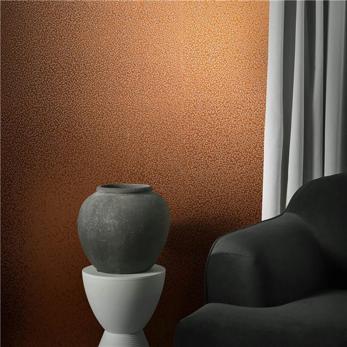 Marburg|Wallpaper hammered copper modern metal plate|Metallics