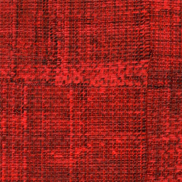 Papel pintado textura rafia rojo gama alta - Élitis Raffia & Madagascar VP60147