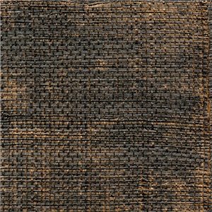 Elitis|Vinyl brown raffia-effect wallpaper|Raffia Imitation