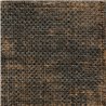 Elitis|Dark brown natural fibre-effect wallpaper|Raffia Imitation