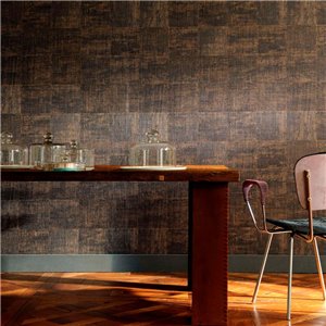 Papeldecor|Papel pintado retro estilo Art Deco marrón y negro|Papel Pintado 2