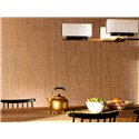 Elitis|Papier peint imitation fibre naturelle jaune haut de gamme|Imitation Raphia