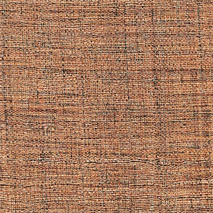 Papel pintado textura rafia marrón cobrizo - Élitis Raffia & Madagascar VP60203
