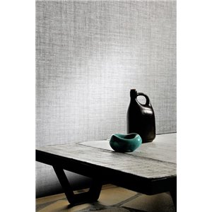 Eijffinger|Papel pintado siluetas de flores blanco dorado romántico|Alta Gama 2