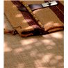 Elitis|Light brown raffia imitation wallpaper|Raffia Imitation