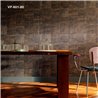 Elitis|High-end cream-white raffia imitation wallpaper|Raffia Imitation