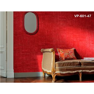 Elitis|Dark brown natural fibre-effect wallpaper|Raffia Imitation 2