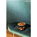 Elitis|Taupe grey plant fibre imitation wallpaper|Raffia Imitation