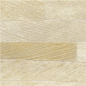 Casamance|Papier peint motif entrelacé vert et doré métallisé|Haut Gamme