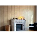 Elitis|Papier peint texture lin rustique couleur camel|Imitation Tissu