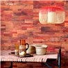 Elitis|High-end anthracite grey wood-effect wallpaper|Wood Imitation