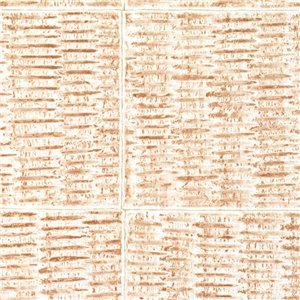 Elitis|Papier peint turquoise à texture artisanale en osier|Papier Peint