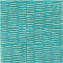 Elitis|Papier peint turquoise à texture artisanale en osier|Papier Peint