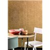 Elitis|Papier peint marron doré à texture luxueuse d’osier|Papier Peint