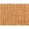Elitis|Brown-gold wallpaper with luxurious wicker texture|Wallpaper