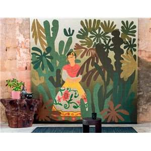 Marburg|Kids mural forest with little birds in trees|Wallmurals 2