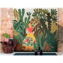 Elitis|Wall mural La passion de Diego folkloric colorful|Wallmurals