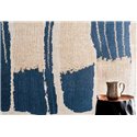 Elitis|Wall mural abstract wicker texture blue|Wallmurals