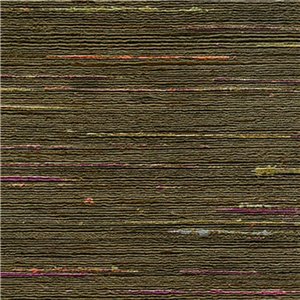 Casamance|Papier peint fleurs égyptiennes noir multicolore|Haut Gamme