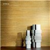 Elitis|Vinyl wallpaper with natural silk, oriental inspiration, orange|Wallpaper