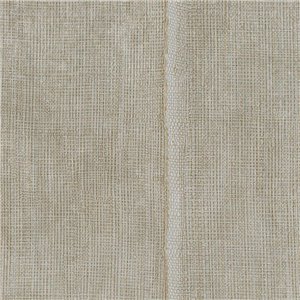 Elitis|Wallpaper with woven palm leaf effect in cream beige|Raffia Imitation