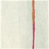 Elitis|Minimalist white wallpaper with relief and stripes|Wallpaper