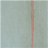 Elitis|Wallpaper with natural raffia texture in green and decorative stripe|Wallpaper