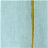 Elitis|Artisanal raffia wallpaper in light blue with relief and lines|Wallpaper