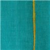 Elitis|Papier peint raphia turquoise et doré haut de gamme|Papier Peint