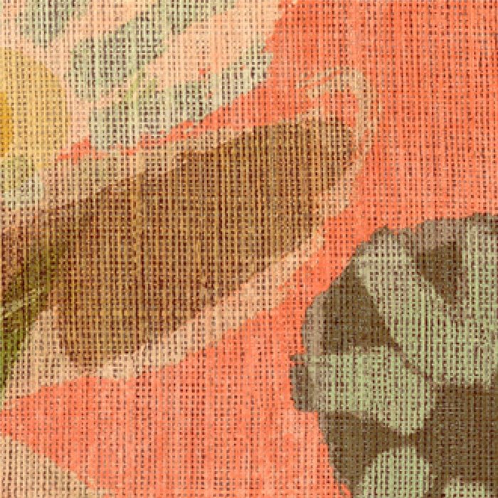 Elitis|Papel pintado vintage con diseño de margaritas|Papel Pintado