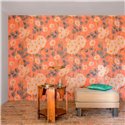 Elitis|Papier peint vintage à motif de marguerites|Papier Peint