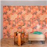 Elitis|Vintage wallpaper with daisy design|Wallpaper