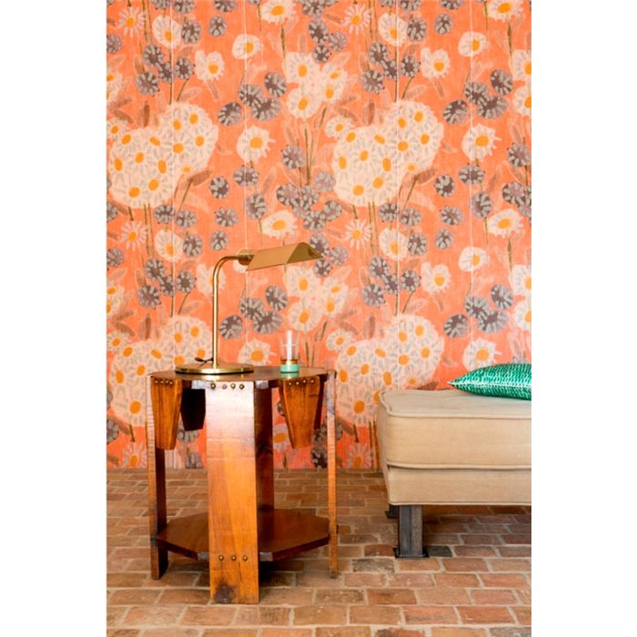 Elitis|Papier peint vintage à motif de marguerites|Papier Peint