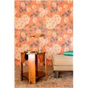 Elitis|Vintage wallpaper with daisy design|Wallpaper