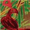 Elitis|Papier peint décoratif avec oiseaux tropicaux et palmiers|Papier Peint