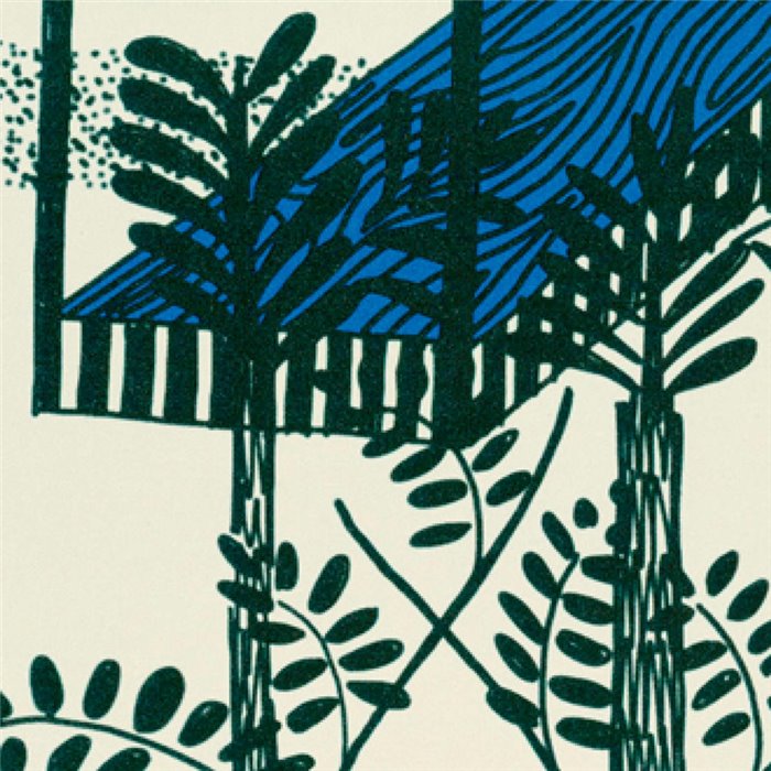 Elitis|Papel pintado ilustrado de inspiración oriental|Papel Pintado