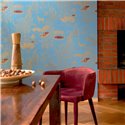 Elitis|Artistic wallpaper in Indian painting style|Wallpaper