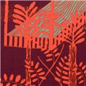 Elitis|Papier peint exotique avec scènes d’art indien|Papier Peint