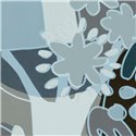 Elitis|Seventies floral wallpaper with a British air|Wallpaper
