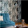 Elitis|Seventies floral wallpaper with a British air|Wallpaper