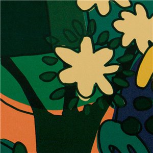 Borastapeter|Tapete kühne ausdrucksstarke Retro Fauna|Abstrakt