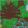 Elitis|Papier peint avec illustration de forêt fantastique et faune|Papier Peint