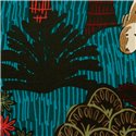 Elitis|Papier peint forêt avec arbres décoratifs et animaux|Papier Peint
